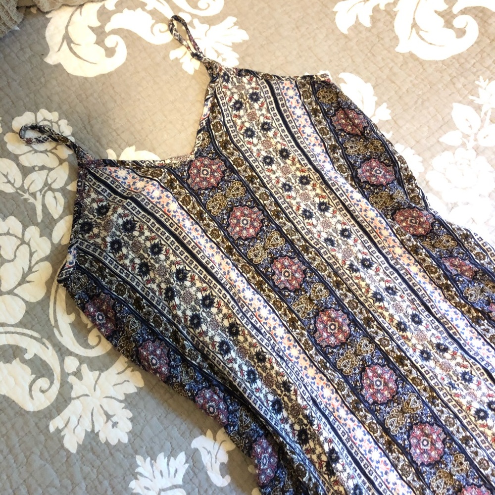 High-low maxi dress